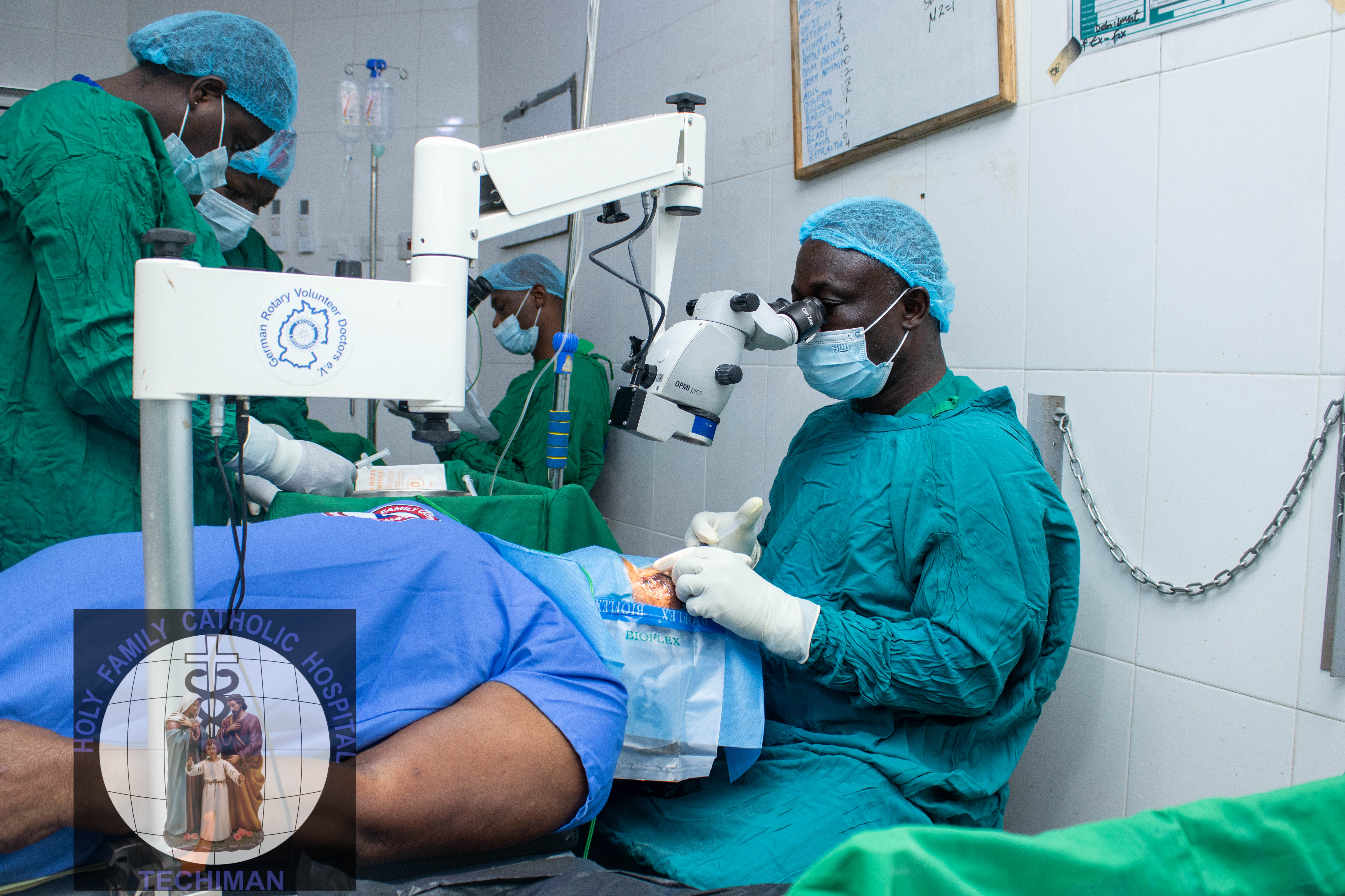 From Darkness to Light: Holy Family Catholic Hospital and Cure Blindness Project Restore Hope Through Life-Changing Eye Surgeries